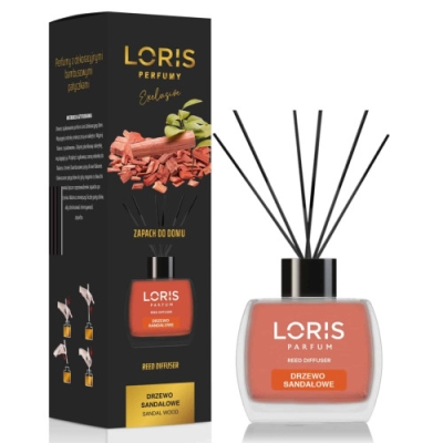 Loris Sandelholz - Raumduft, Aroma Diffusor mit Stabchen 120 ml